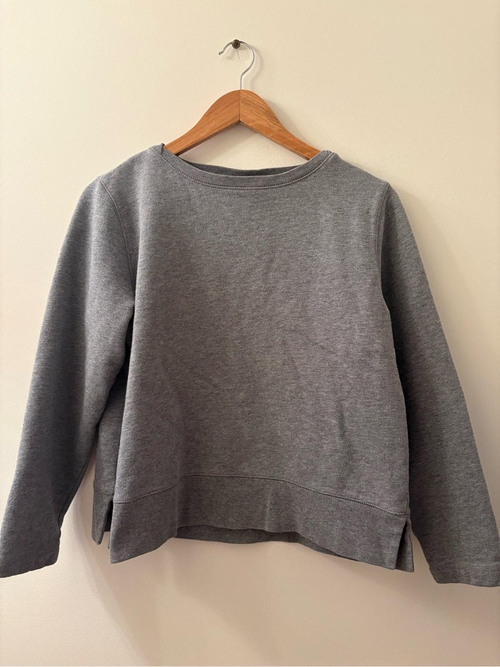L.L. Bean Women’s 100% Cotton Grey Crewneck Size Small